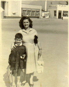 First Day of School with my Mother, Gliqeri Vezuli (1960)